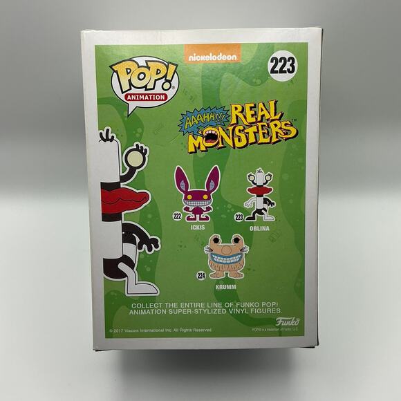 Oblina #223 – Aaahh!!! Real Monsters Funko Pop! - Picture 3 of 6